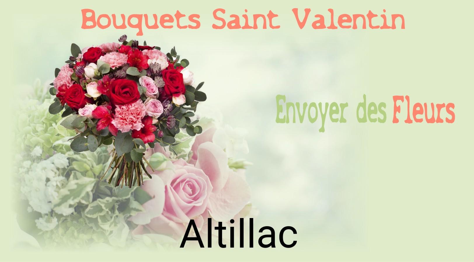 Roses de Saint-Valentin livrées à Altillac